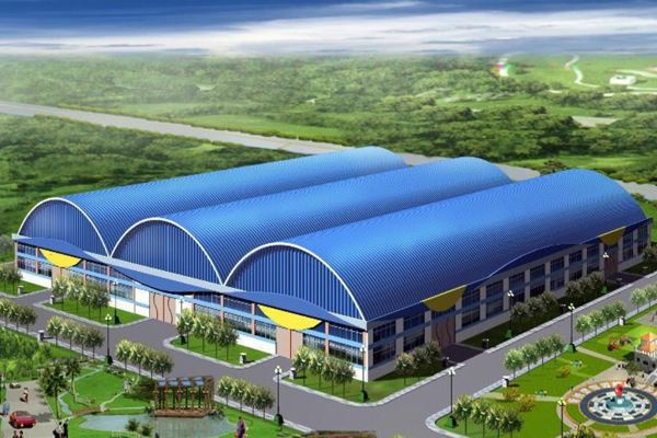 拱形屋面結構助力工業廠房高效建設，施工優勢凸顯